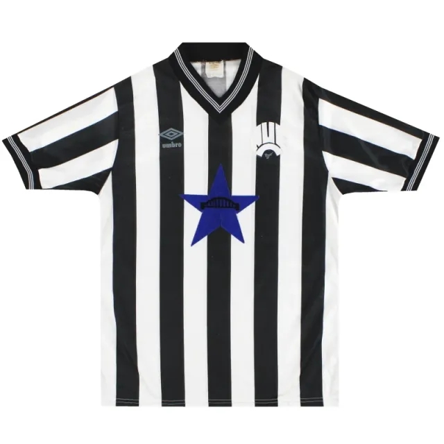 1983-86 Newcastle Umbro Home Shirt L - Newcastle United / Very good / Large
