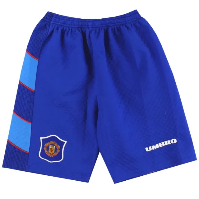 1996-97 Manchester United Umbro Goalkeeper Shorts M - Manchester United / Very good / Medium