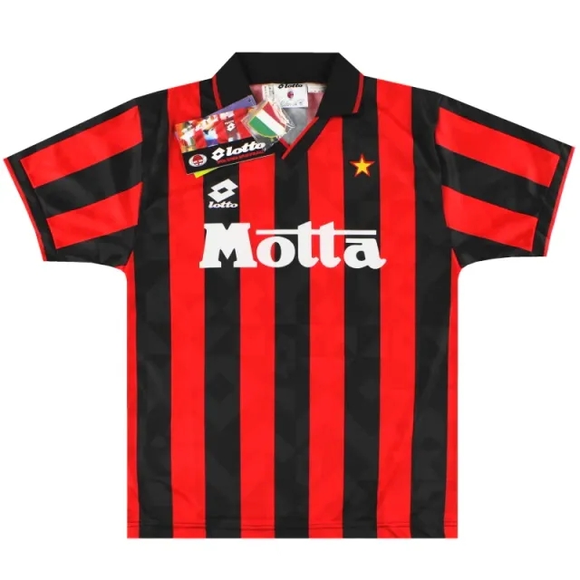 1993-94 AC Milan Lotto Home Shirt *w/tags* - AC Milan / w/tags / Medium