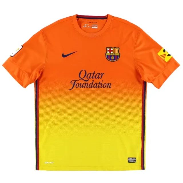2012-13 Barcelona Nike Away Shirt *Mint* M - Barcelona / Mint / Medium