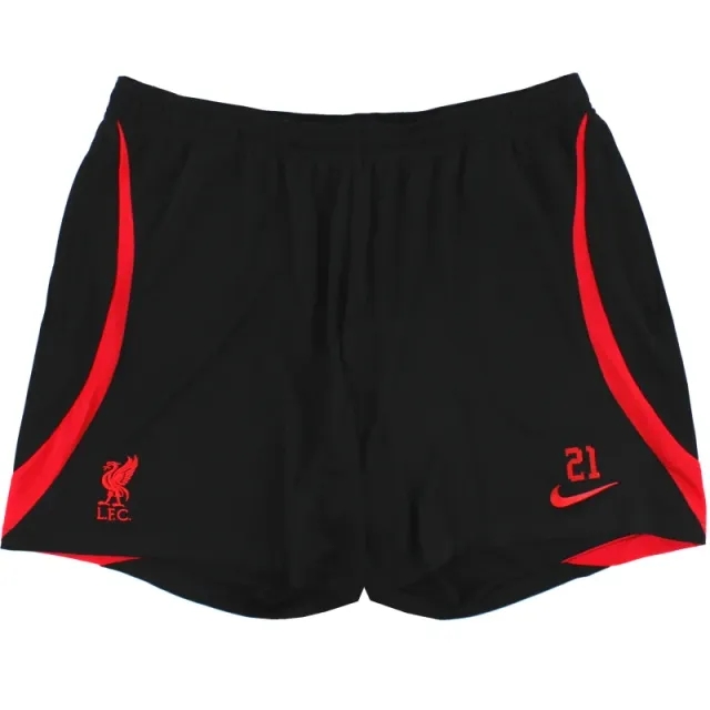2022-23 Liverpool Nike Player Issue Training Shorts #21 XL - Liverpool / Excellent / XL