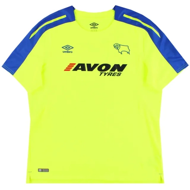 2017-18 Derby County Umbro Away Shirt XXL - Derby County / Excellent / XXL