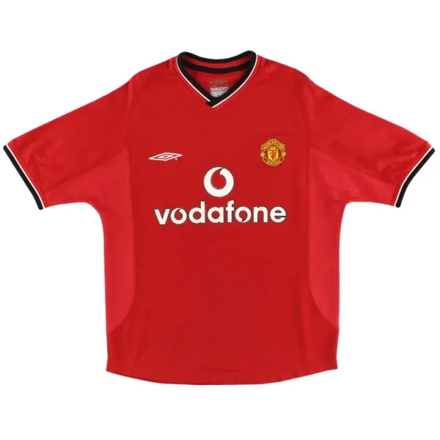 2000-02 Manchester United Umbro Home Shirt XL.Boys - Manchester United / Excellent / Youth