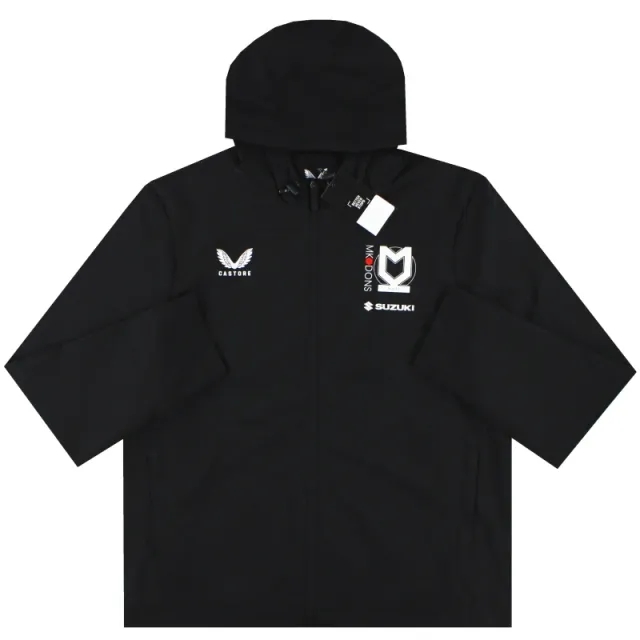 2023-24 MK Dons Castore Training Rain Jacket *BNIB* - Milton Keynes Dons / BNIB / Large