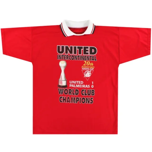 1999 Manchester United Intercontinental Cup Shirt XL - Manchester United / Excellent / XL