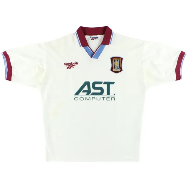 1996-98 Aston Villa Reebok Away Shirt XL - Aston Villa / Excellent / XL