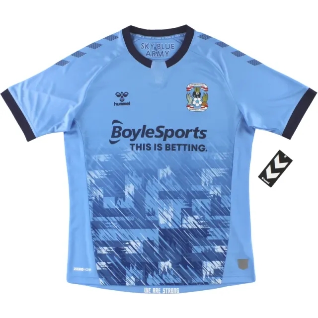 2020-21 Coventry Hummel Home Shirt *w/tags* M - Coventry City / w/tags / Medium