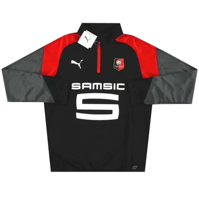 2017-18 Stade Rennais Puma 1/4 Zip Training Top *BNIB* - Other French Clubs / BNIB / XL
