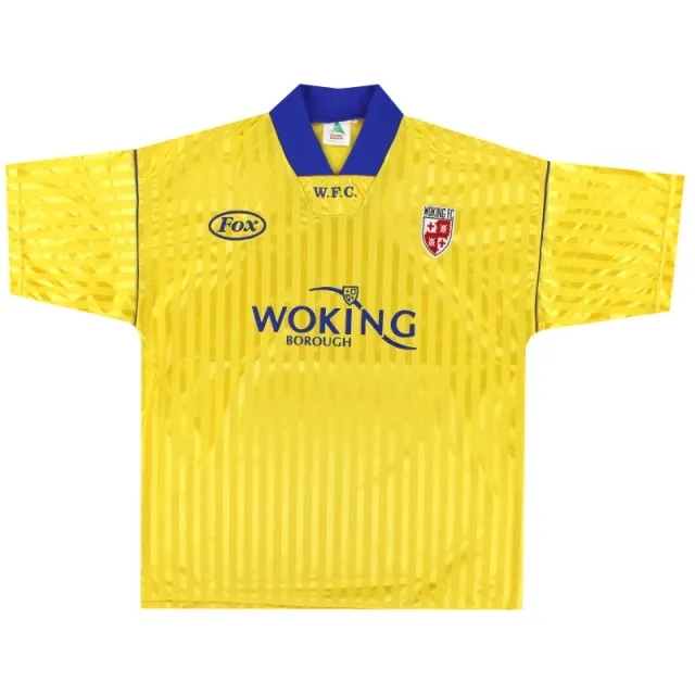 1996-97 Woking Away Shirt L - Other Non League Clubs / Excellent / Large