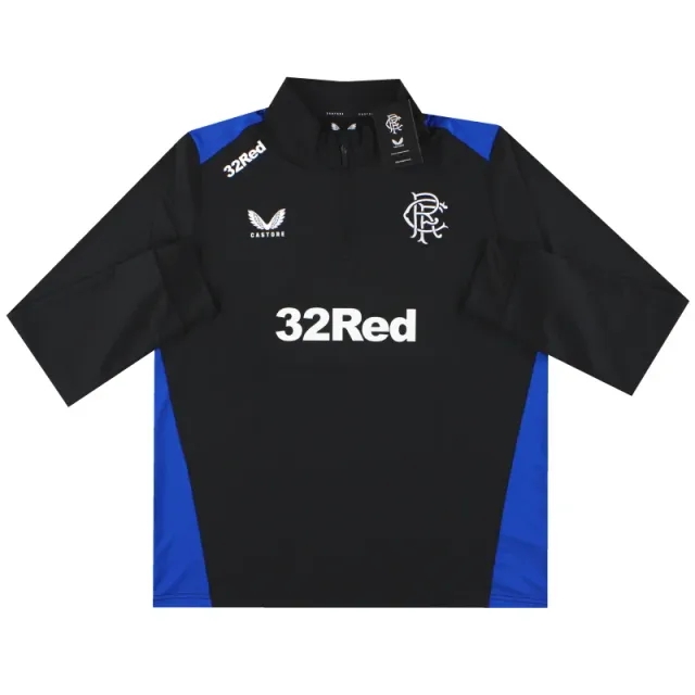 2023-24 Rangers Castore Players 1/4 Zip Training Top *BNIB* - Rangers / BNIB / Large