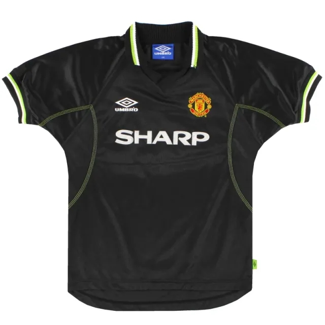 1998-99 Manchester United Umbro Third Shirt Y - Manchester United / Excellent / Youth