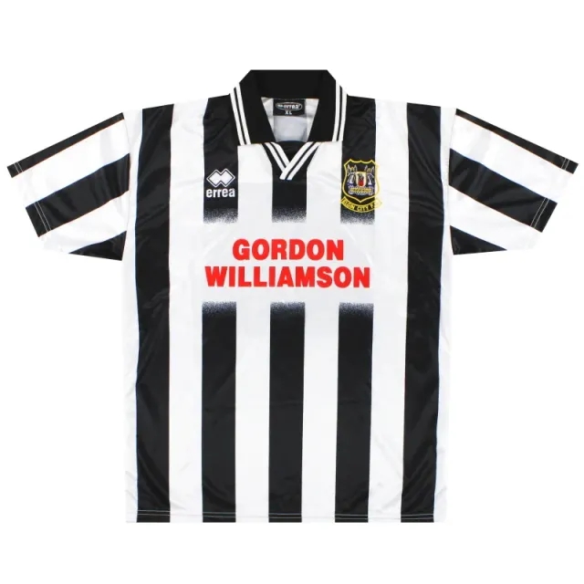 2000-03 Elgin City Errea Home Shirt XL - Other Scottish Clubs / Excellent / XL