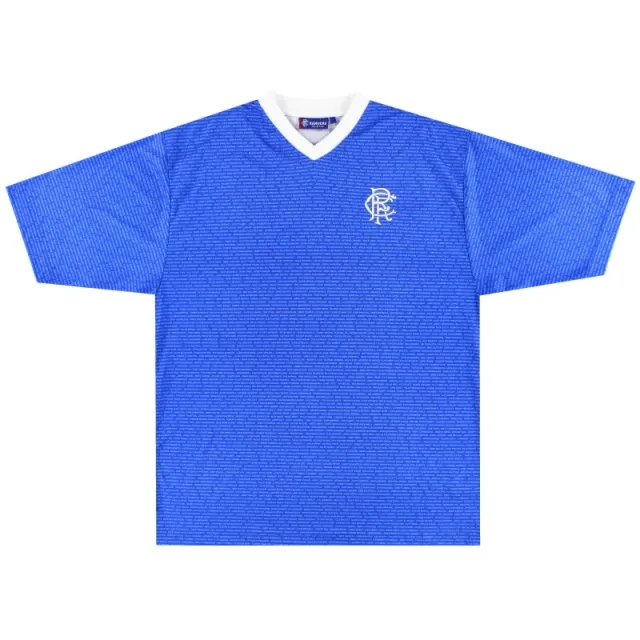 2003-04 Rangers 50th League Title Special Edition Shirt *As New* XL - Rangers / As New / XL