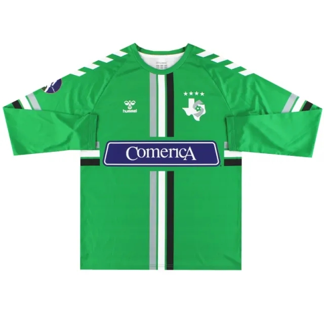 2021-22 Dallas Sidekicks Hummel Home Shirt L/S *As New* L - USA Soccer Clubs / As New / Large