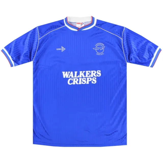 1989-90 Leicester City Home Shirt *As New* XL - Leicester City / As New / XL