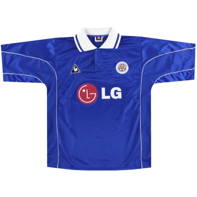 2001-02 Leicester Le Coq Sportif Home Shirt *As New* XXL - Leicester City / As New / XXL