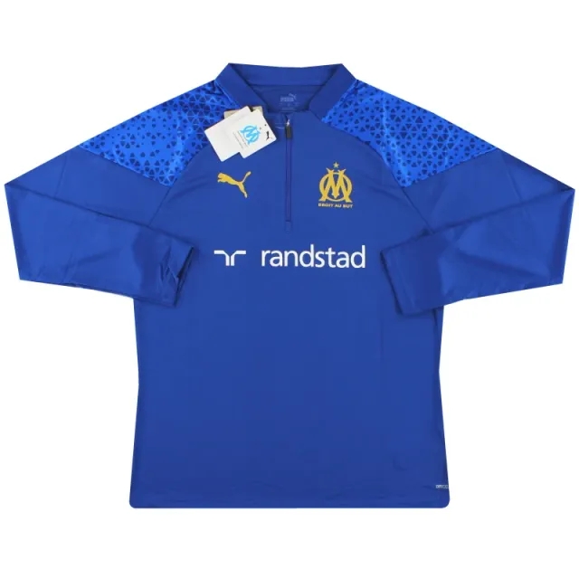 2023-24 Marseille Puma 1/4 Zip Training Top *BNIB* - Olympique Marseille / BNIB / Large