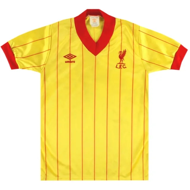 1981-84 Liverpool Umbro Away Shirt S - Liverpool / Excellent / Small