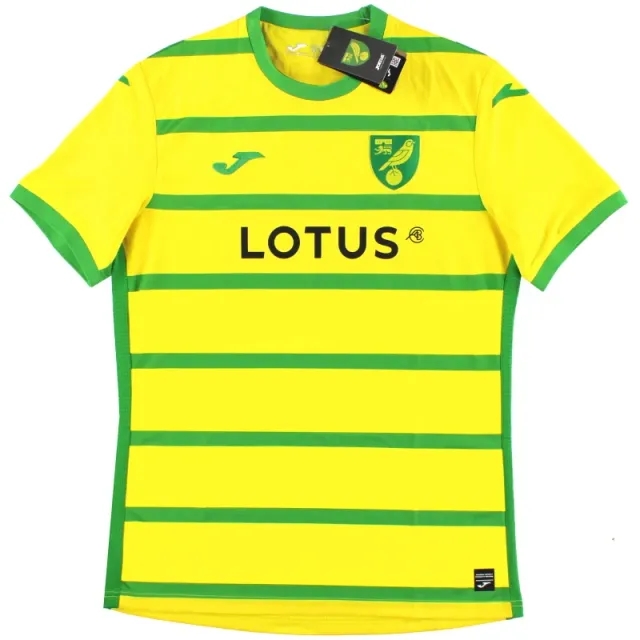2023-24 Norwich City Joma Home Shirt *BNIB* - Norwich City / BNIB / Large