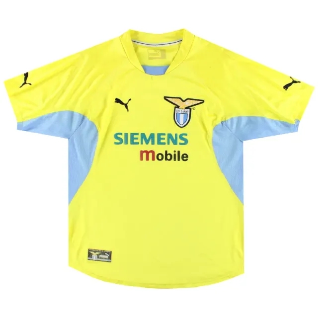 2001-02 Lazio Puma Away Shirt S - Lazio / Very good / Small