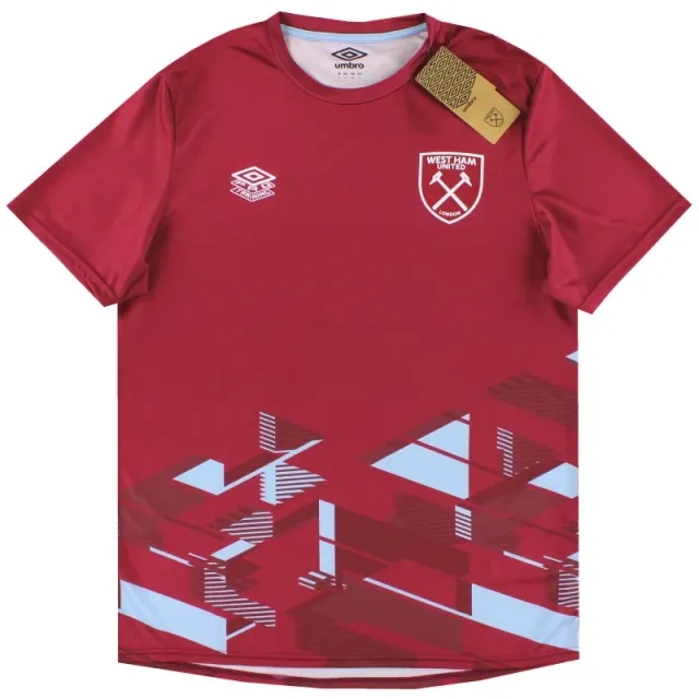 2023-24 West Ham Umbro Warm Up Shirt *BNIB - West Ham / BNIB / XXL