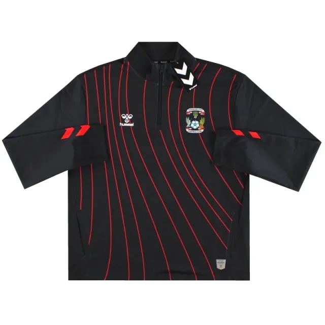 2023-24 Coventry Hummel 1/2 Zip Elite Warm Up Top *w/tags* L - Coventry City / w/tags / Large