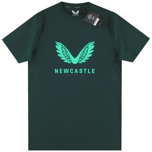 2023-24 Newcastle Castore Players Travel Logo Tee *BNIB* S - Newcastle United / BNIB / Small