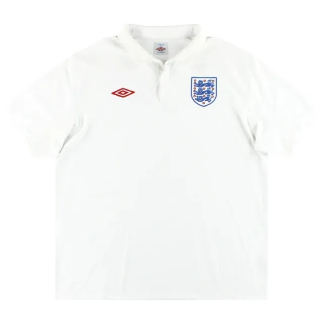 2009-10 England Umbro Home Shirt L - England / Excellent / Large