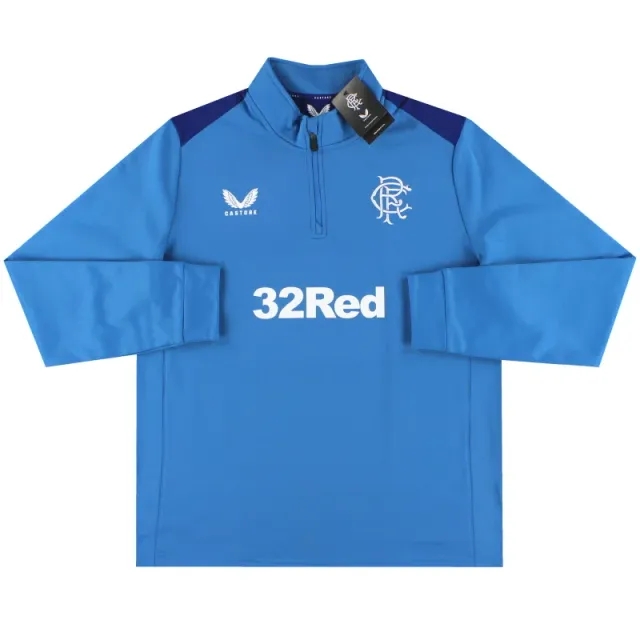 2023-24 Rangers Castore 1/4 Zip Training Fleece *BNIB* - Rangers / BNIB / Large