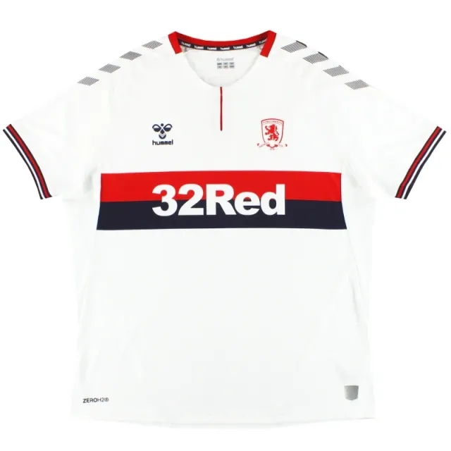 2019-20 Middlesbrough Hummel Away Shirt S - Middlesbrough / Excellent / Small