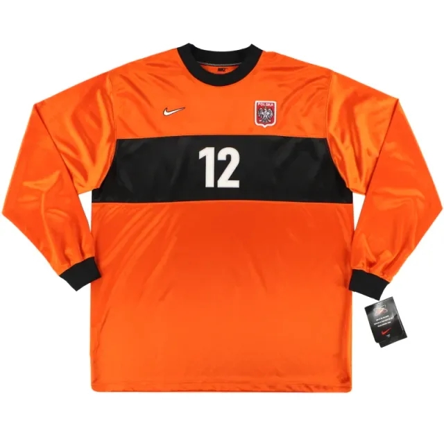 1998-99 Poland Nike Match Issue Goalkeeper Shirt #12 *w/tags* XXL - Poland / w/tags / XXL