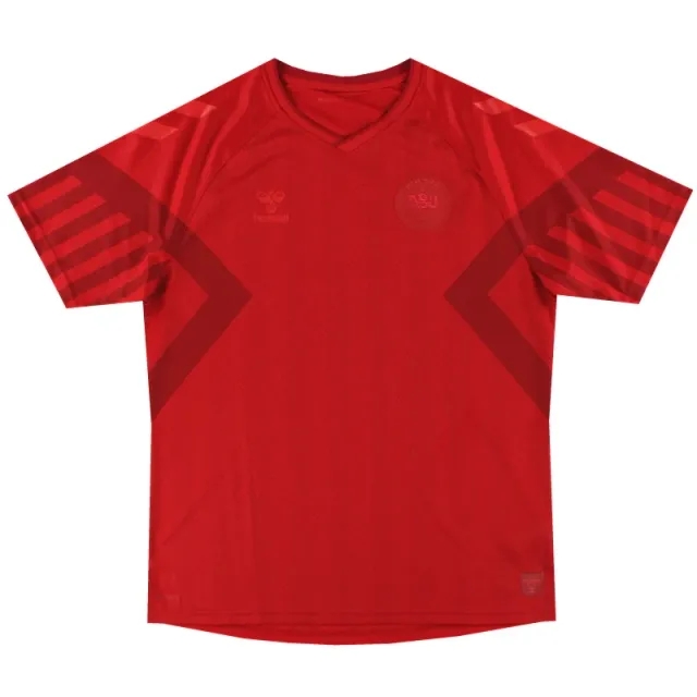 2022 Denmark Hummel Home Shirt *As New* XL - Denmark / As New / XL