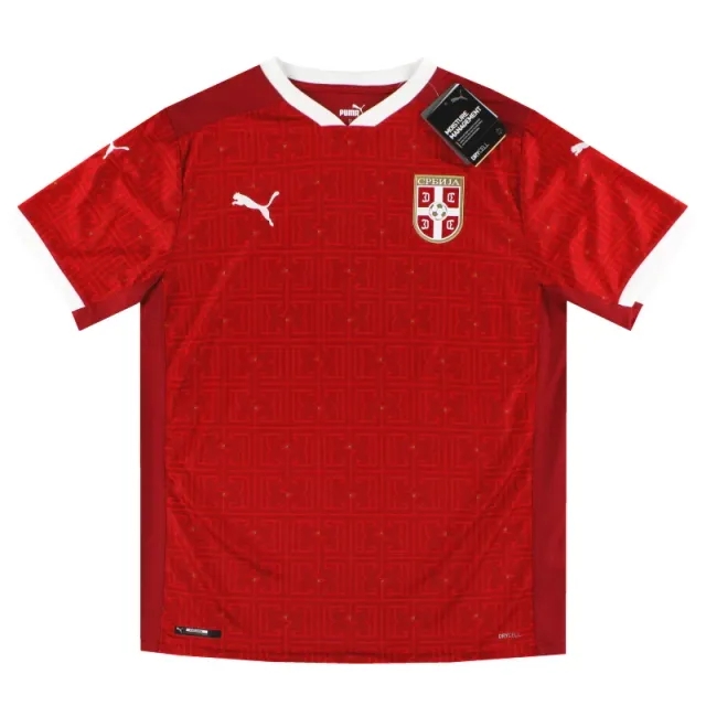 2020-21 Serbia Puma Home Shirt *BNIB* M - Other European / BNIB / Medium