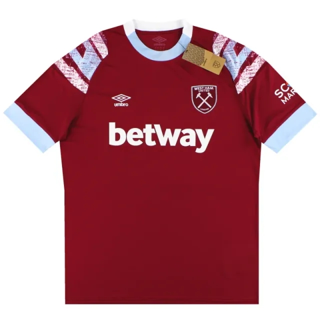 2022-23 West Ham Umbro Home Shirt *w/tags* - West Ham / w/tags / XXL
