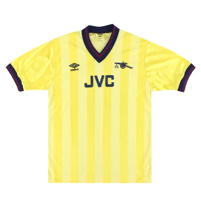1983-85 Arsenal Umbro Away Shirt M - Arsenal / Excellent / Medium