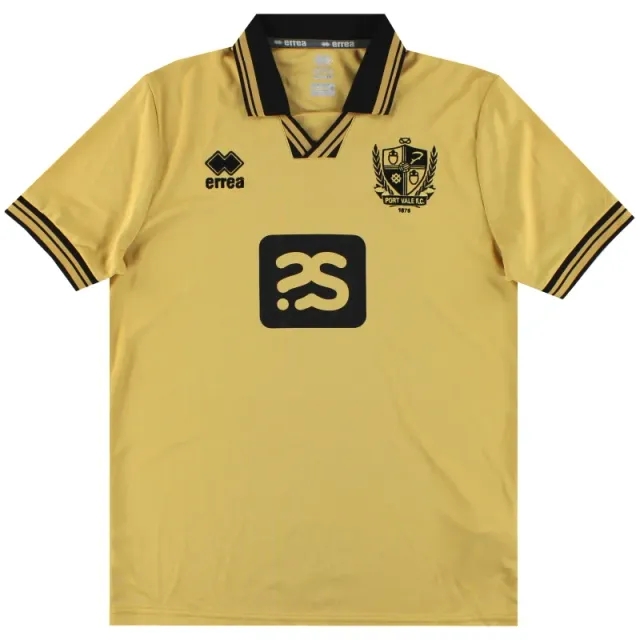2022-23 Port Vale Errea Third Shirt *As New* M - Port Vale / As New / Medium