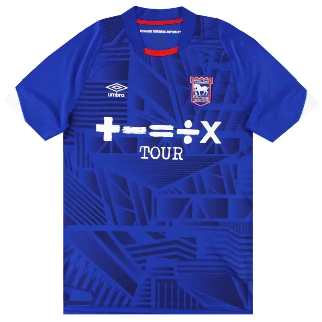 2022-23 Ipswich Umbro Home Shirt S - Ipswich / Excellent / Small