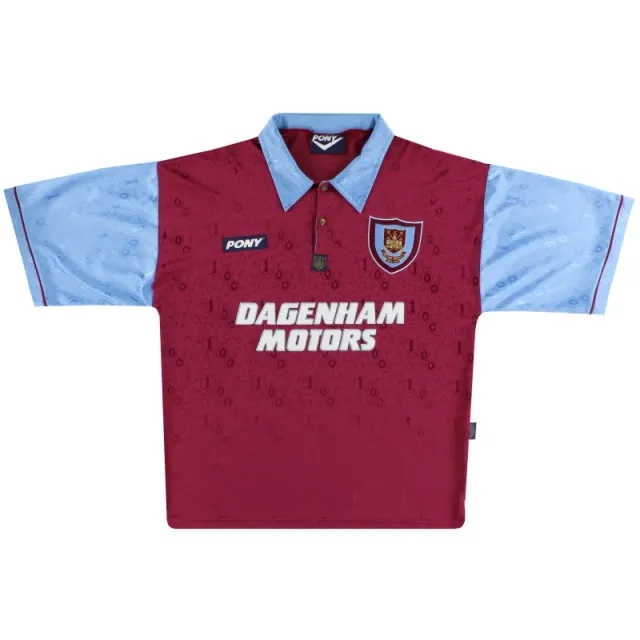 1995-97 West Ham Pony Centenary Home Shirt XXL - West Ham / Excellent / XXL