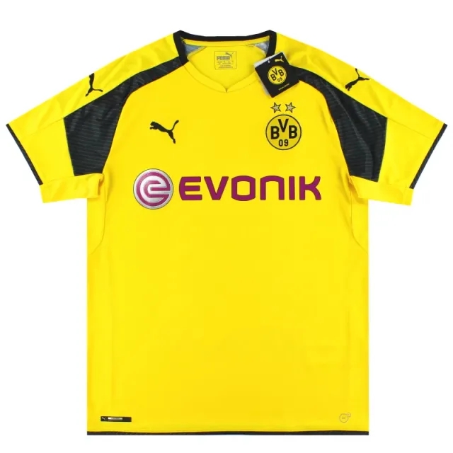 2016-17 Borussia Dortmund Puma CL Home Shirt *w/tags* L - Dortmund / w/tags / Large