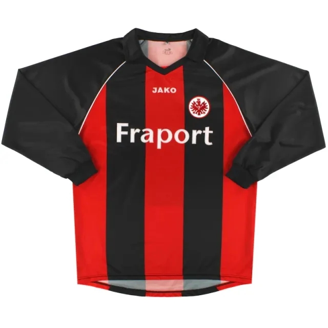 2006-07 Eintracht Frankfurt Jako Home Shirt L/S XL - Other German Clubs / Excellent / XL