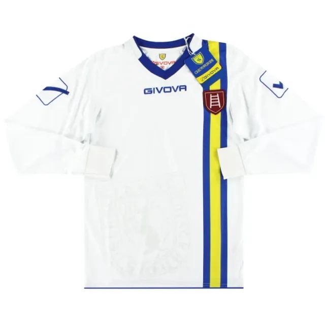 2011-12 Chievo Verona Givova Away Shirt L/S *w/tags* M - Other Italian Clubs / w/tags / Medium