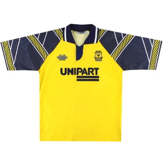 1993-94 Oxford United Matchwinner Centenary Home Shirt L - Oxford United / Excellent / Large