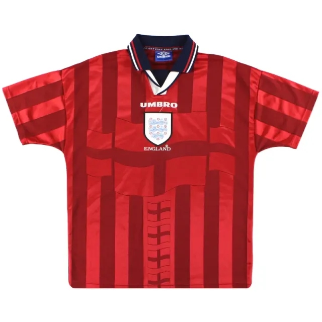 1997-99 England Umbro Away Shirt XL - England / Excellent / XL