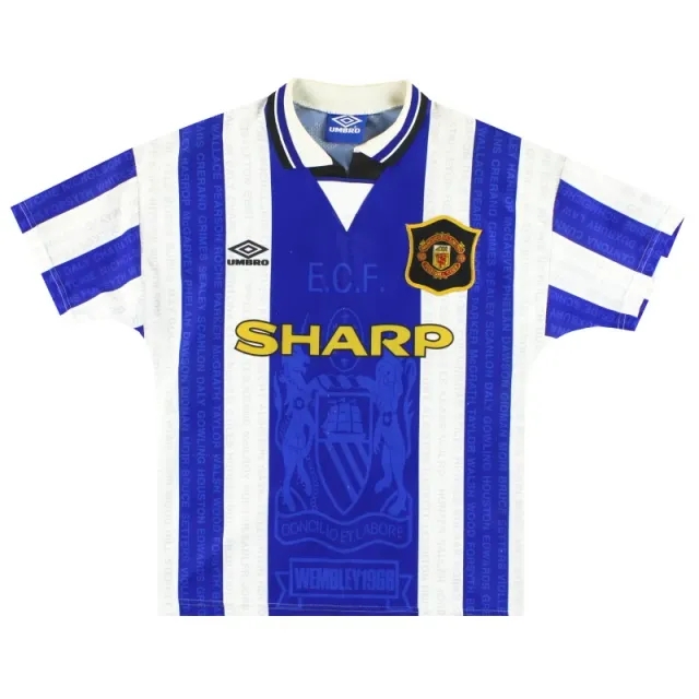 1994-96 Manchester United Umbro Third Shirt Y - Manchester United / Very good / Youth