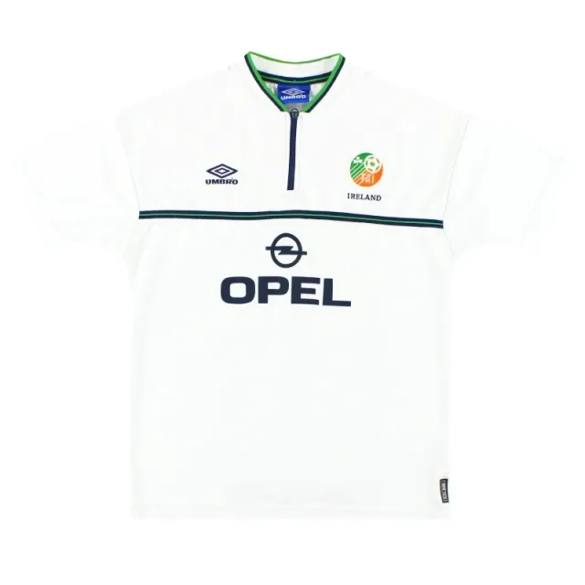 1999-00 Ireland Umbro Away Shirt L - Ireland / Excellent / Large