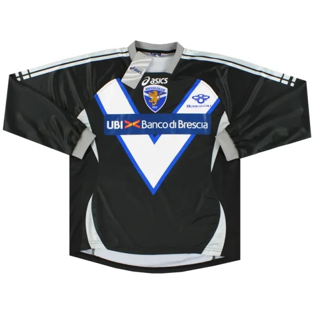 2007-08 Brescia Asics Goalkeeper Shirt *BNIB* M - Other Italian Clubs / BNIB / Medium