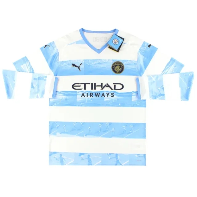 2022-23 Manchester City Puma 93:20 Anniversary Shirt L/S *w/tags* - Manchester City / w/tags / Large