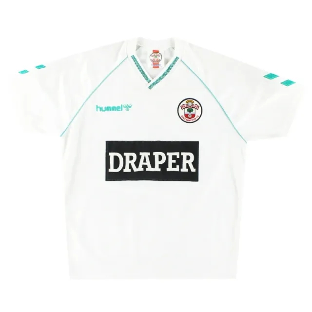 1989-91 Southampton Hummel Away Shirt *Mint* XL - Southampton / Mint / XL