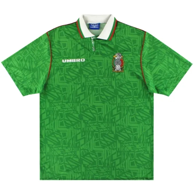 1994 Mexico Umbro Home Shirt M - Mexico / Excellent / Medium