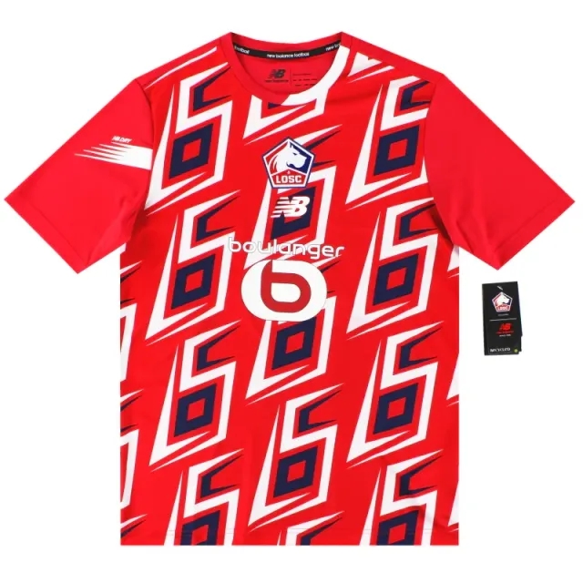 2023-24 Lille New Balance Pre-Match Shirt *BNIB* M - Other French Clubs / BNIB / Medium